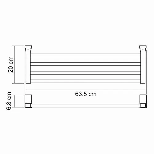 Полка для полотенец Leine K-5011