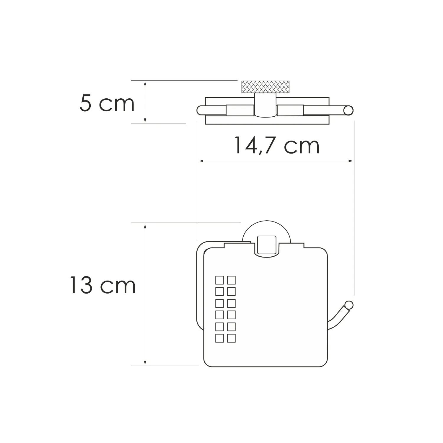Держатель туалетной бумаги Tauber K-64425