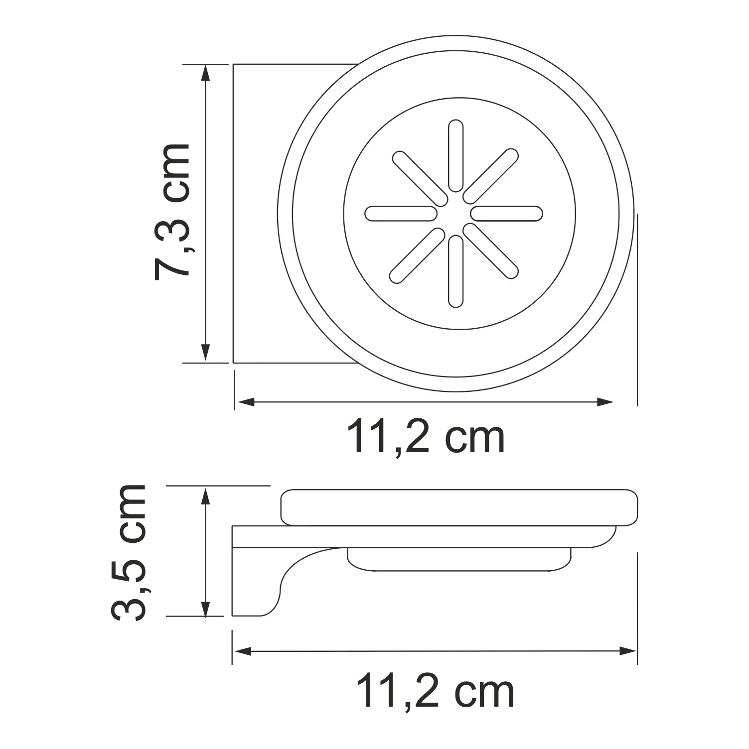 Мыльница Kammel K-8329