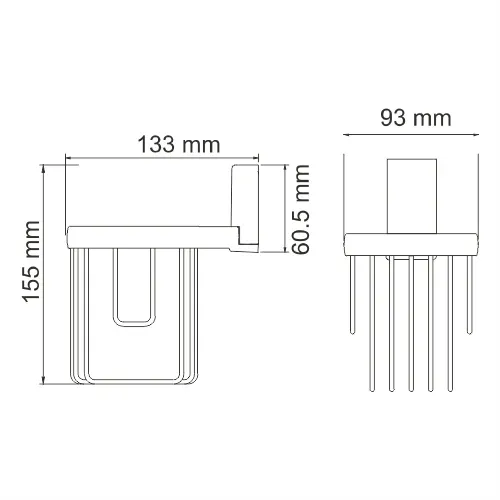 Держатель освежителя Abens K-3245