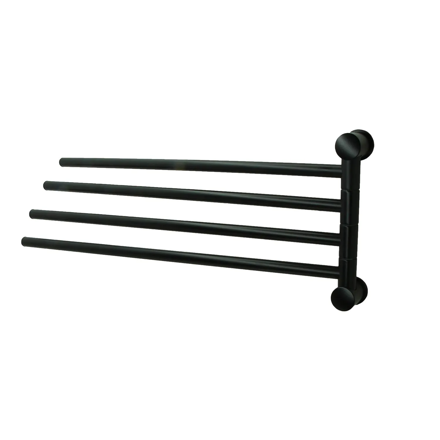 Держатель полотенец четверной K-1034BLACK
