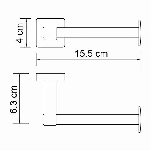 Держатель туалетной бумаги Lippe K-6596