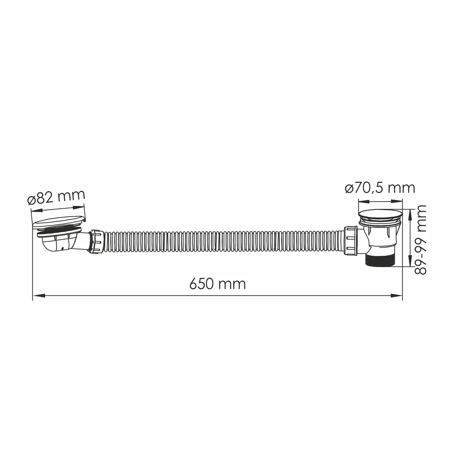 A333 Слив-перелив для ванны