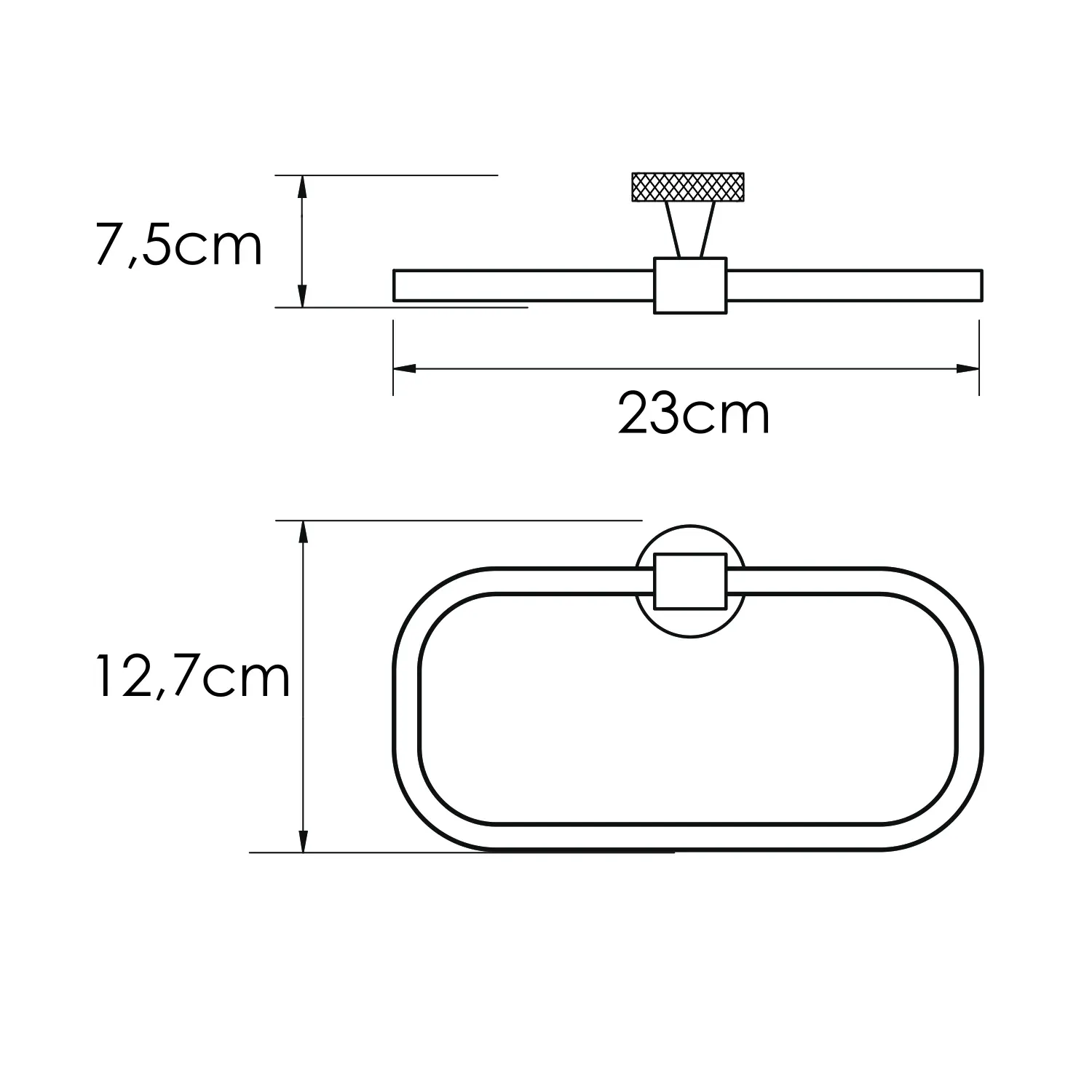Держатель полотенец Tauber K-64460