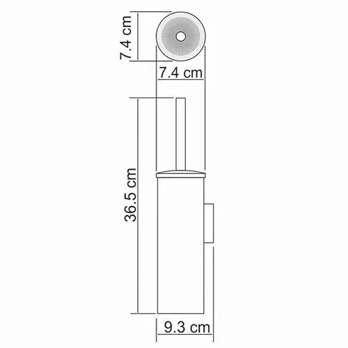 Щетка для унитаза подвесная K-1057