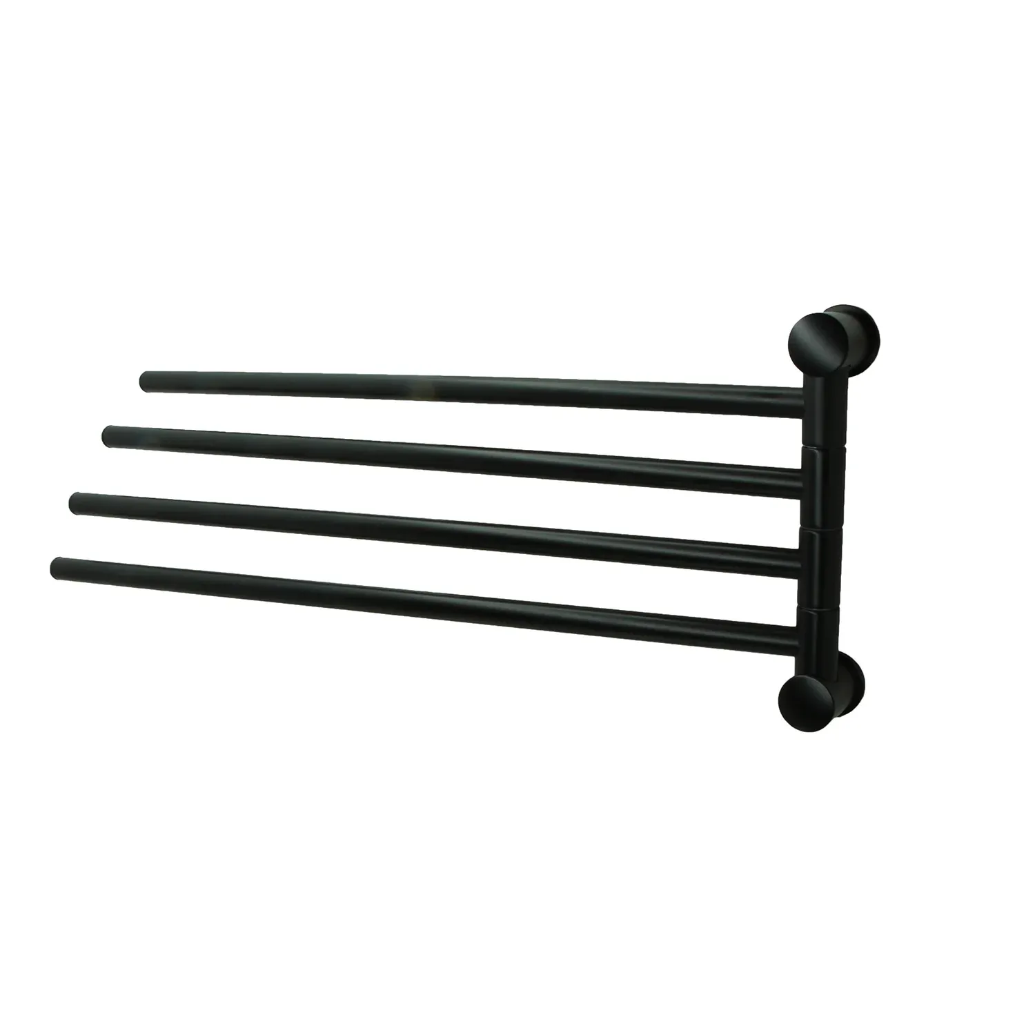 Держатель полотенец четверной K-1034BLACK