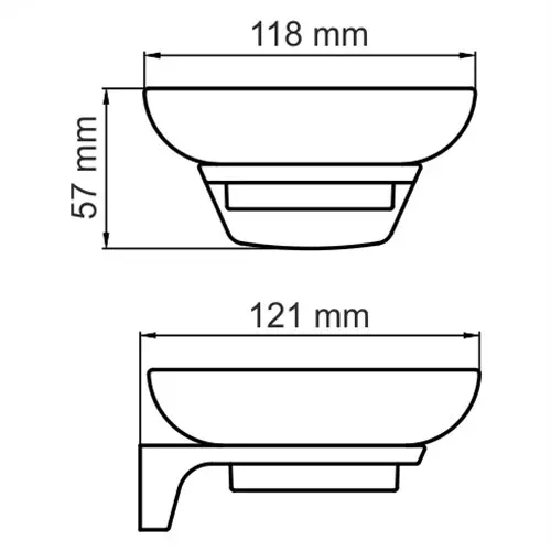 Мыльница Glan K-5129