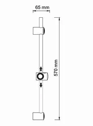 Стойка для душа A049