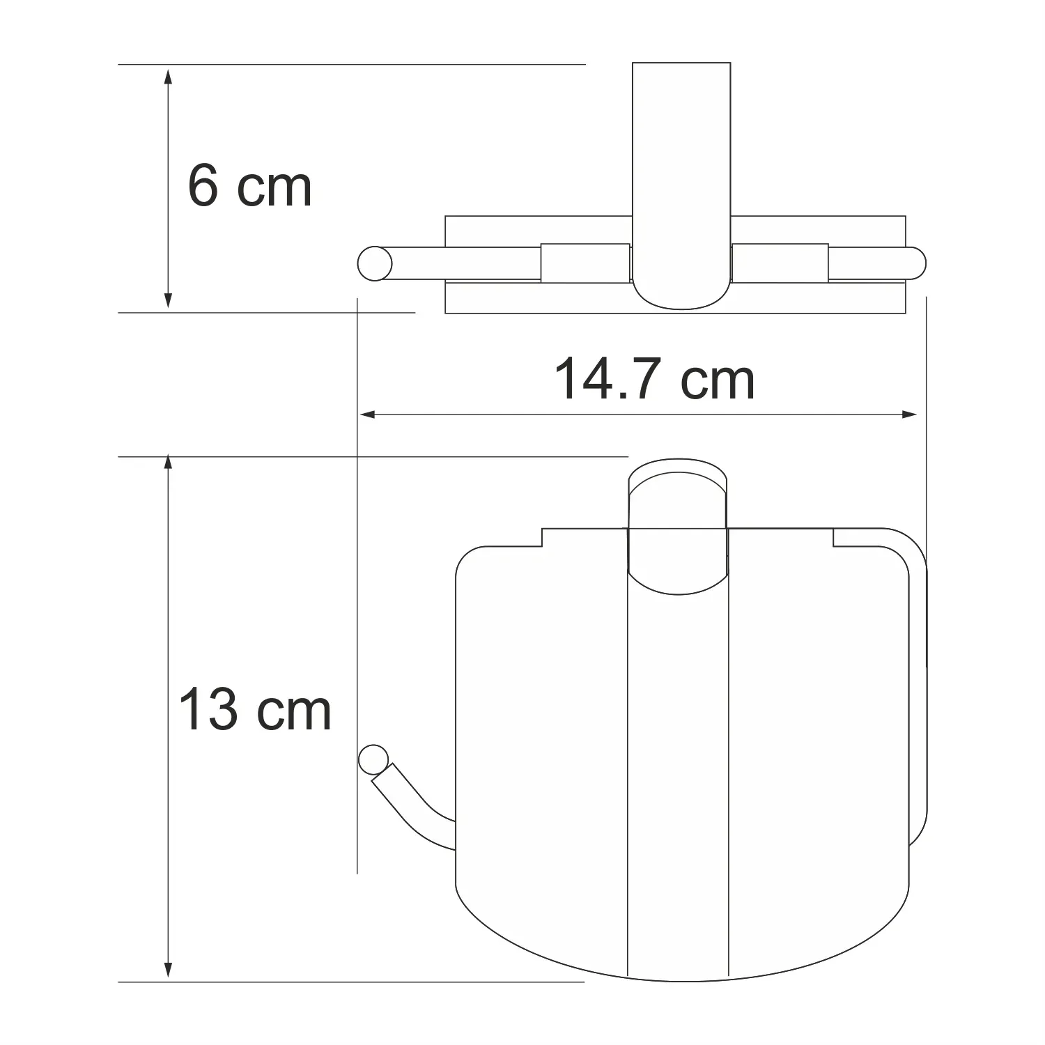 Держатель туалетной бумаги Berkel K-6825