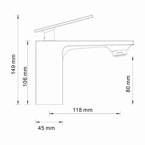 Смеситель для раковины Alme 1503