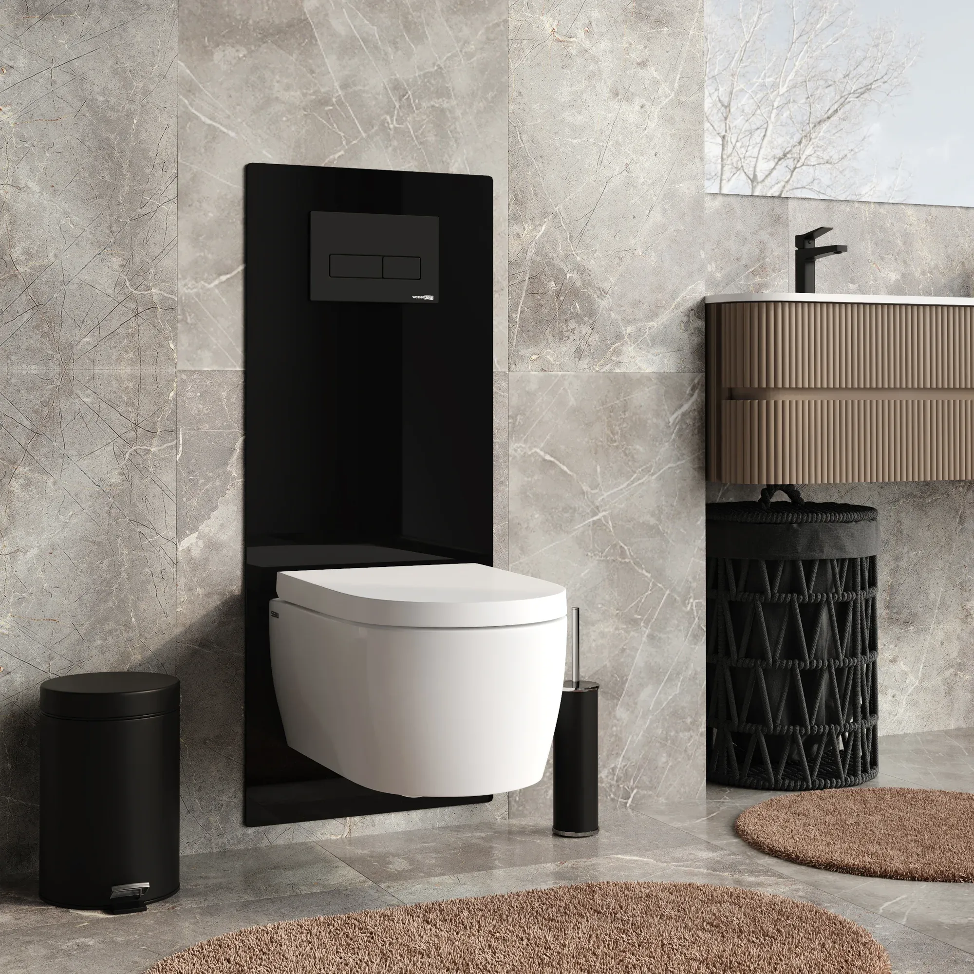 Система инсталляции для унитазов Abens 20TLT.010.ME.BL.MB03