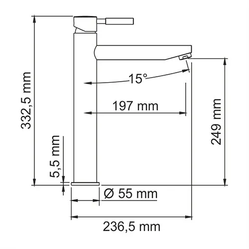 Смеситель для раковины Main 4103H