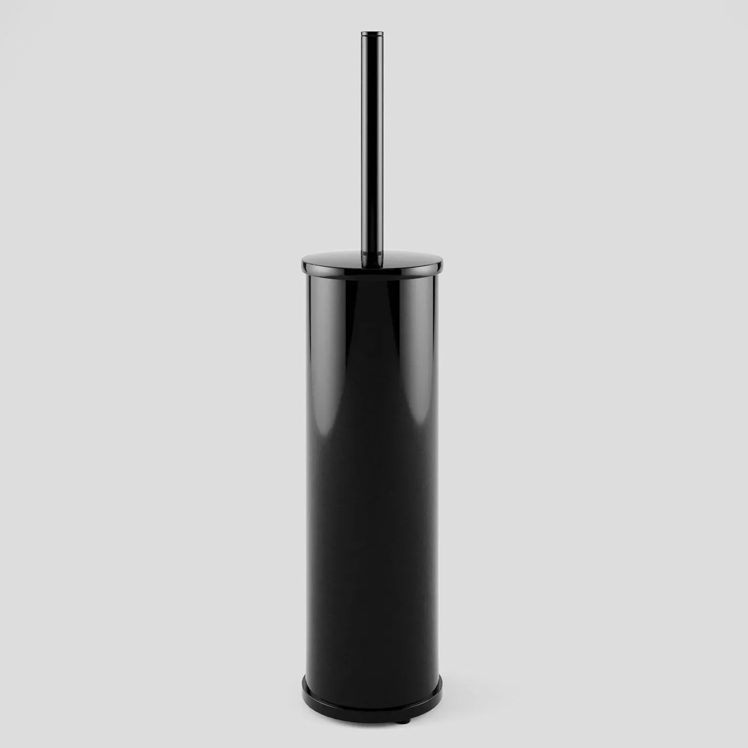 Щетка для унитаза напольная K-1027POLISHED BLACK