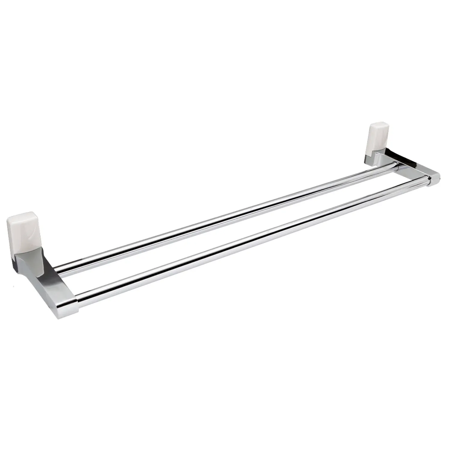 Держатель полотенец двойной Leine K-5040WHITE