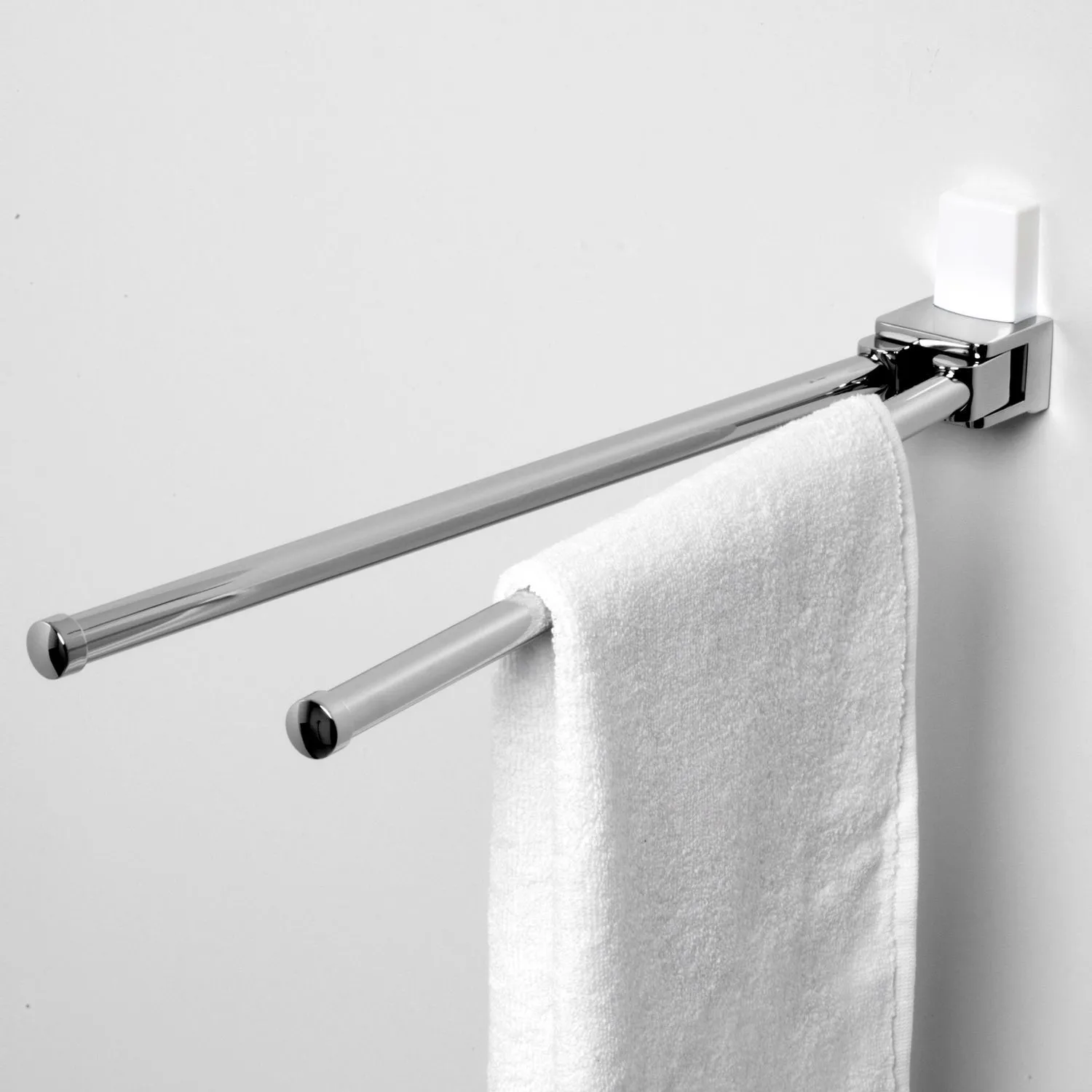 Рога двойные для полотенец Leine K-5031WHITE