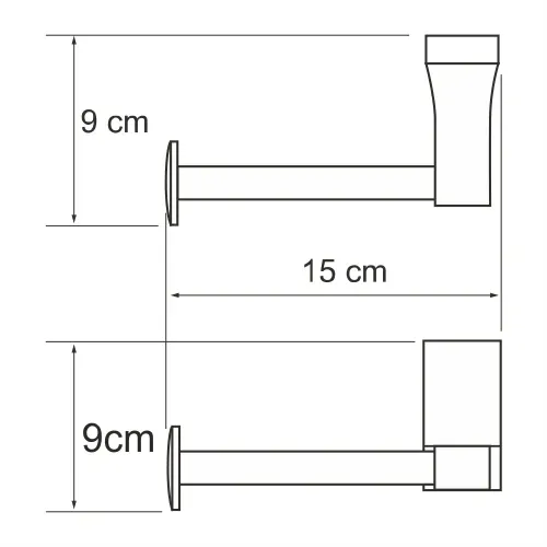 Держатель туалетной бумаги Abens K-3296