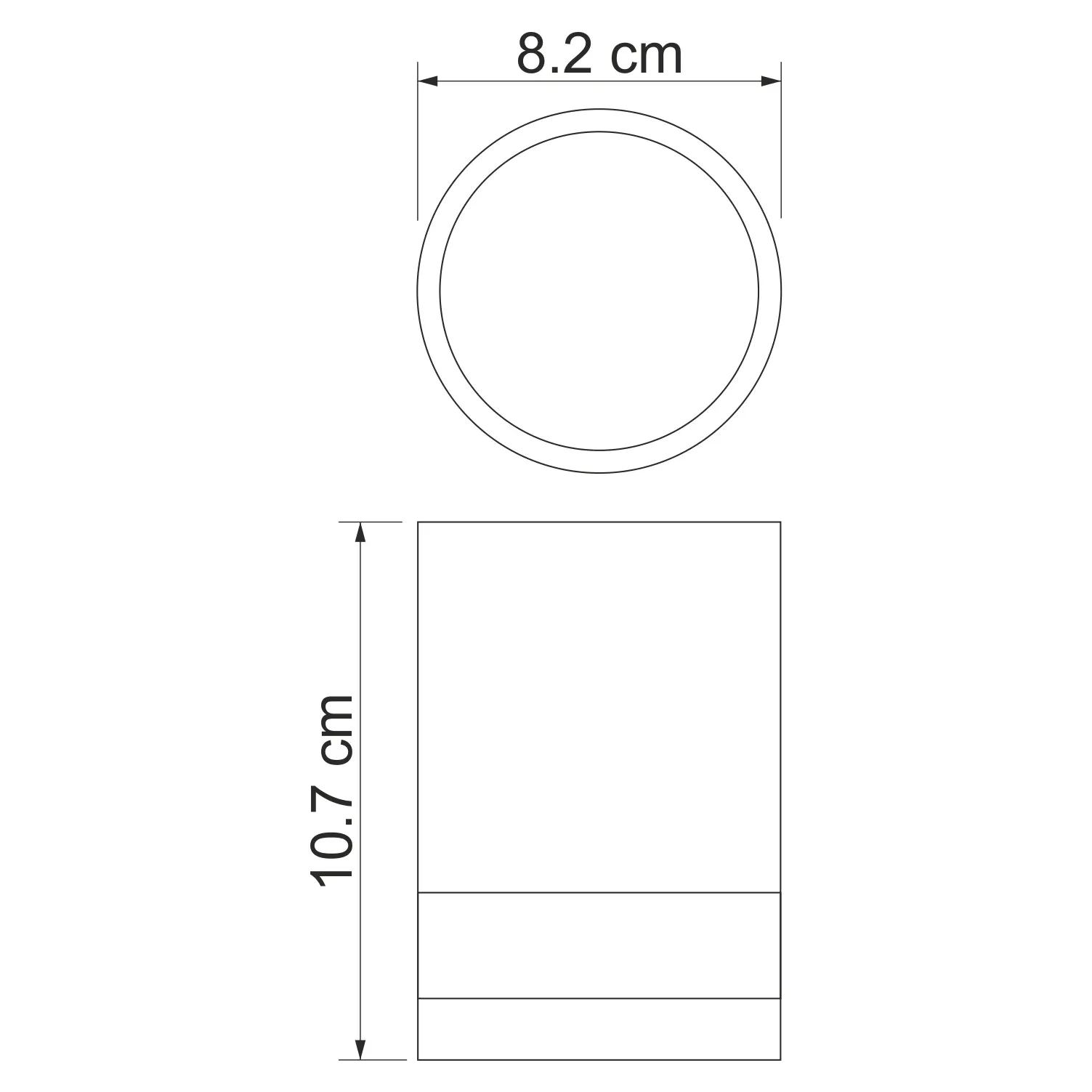 Стакан для зубных щеток Inn K-4328