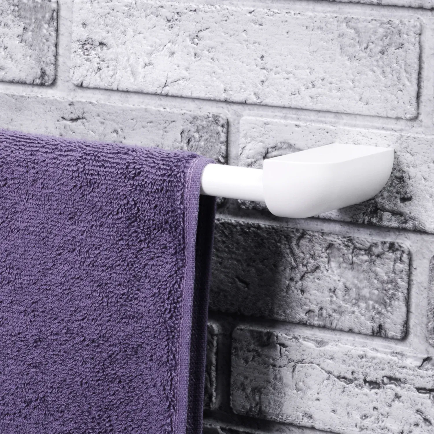 Держатель полотенец одинарный Kammel K-8330WHITE